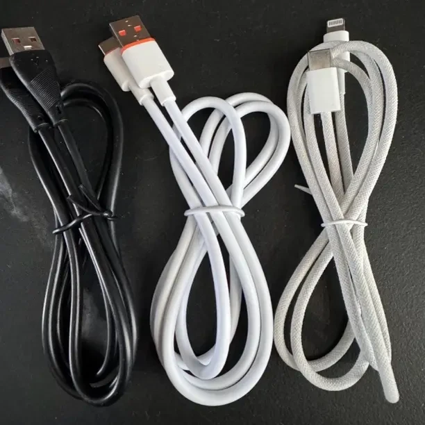 厂家直销备注发五条数据线安卓苹果type编织线都有数据快充线