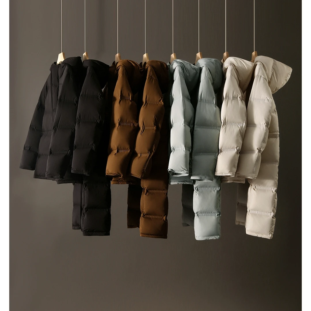 笑涵阁 高纯度95%白鹅绒可溯源长/短款羽绒鹅绒服YRI666654VG