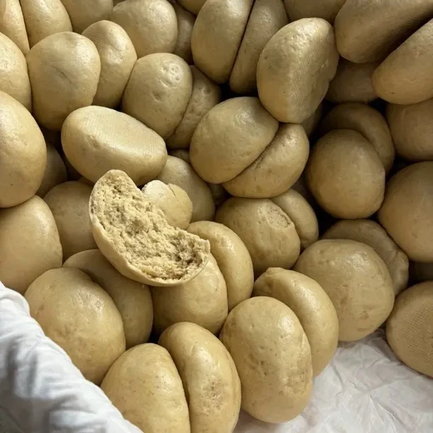 【京东包邮】纯手工农村小麦馒头，原汁原味