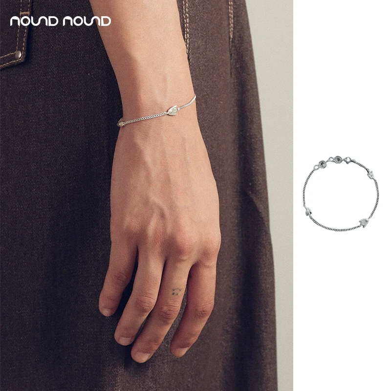 925银手链 【SALE E PEPE胡椒盐】nound百搭纯银森林手链25春夏