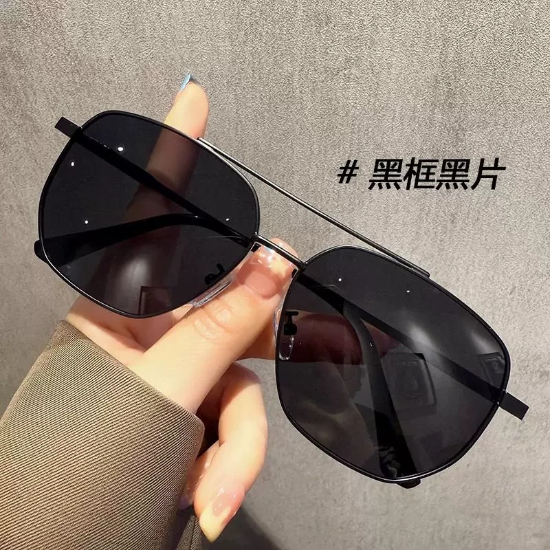 新款男士偏光眼镜骑行驾驶专用太阳镜户外运动钓鱼用墨镜蛤蟆镜潮