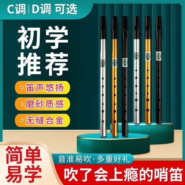 爱尔兰哨笛吹竖笛子6孔直笛初学者成人专业级演奏乐器新品