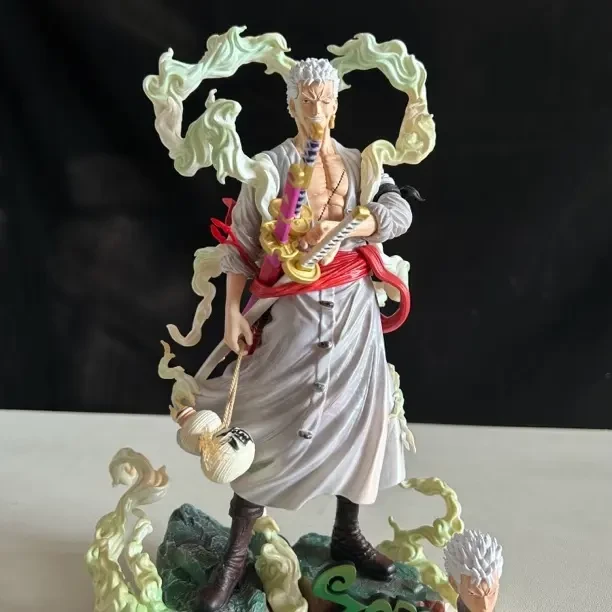 海贼王尼卡索隆双头雕动漫礼物周边GK手办模型摆件