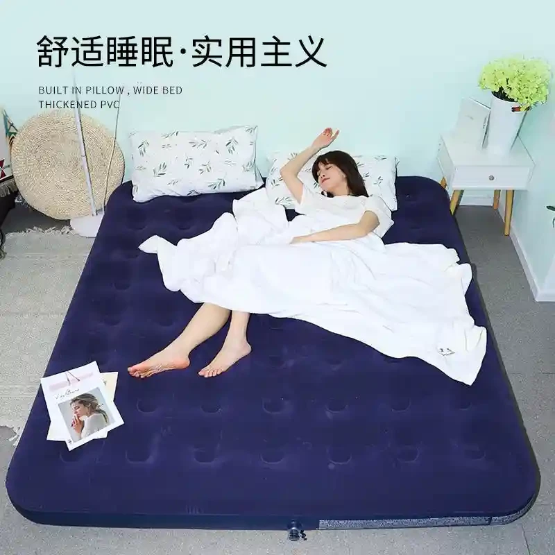 气垫床单人充气床垫双人家用户外露营帐篷懒人折叠便携充气床午休