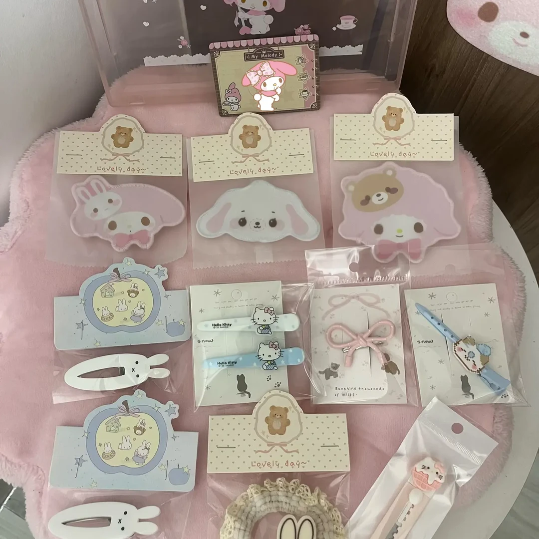 【雪兔】直播间专用，商城勿拍，可爱卡通发夹，默认微瑕no退