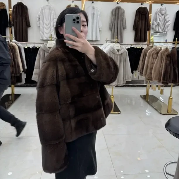 外套横排立领设计高端气质冬季短款