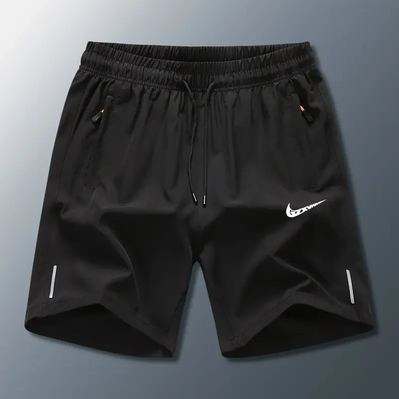 奥莱一折精选夏季薄款男士短裤速干弹性五分裤宽松休闲大码沙滩裤