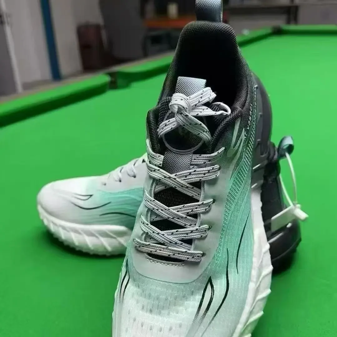 气垫系带增高透气长跑跑道轻便运动生活系列跑步鞋