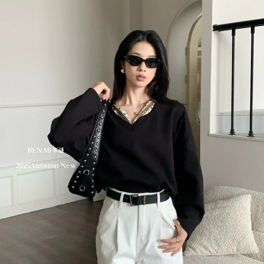 秋冬加绒高腰纯色水洗牛仔裤舒适百搭