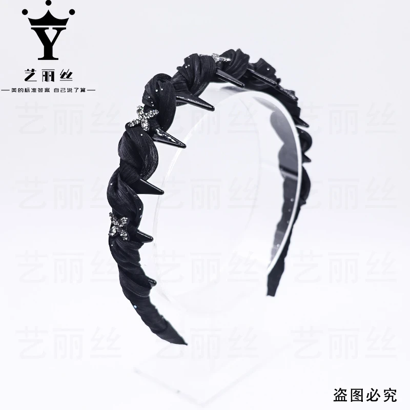 东方之珠 高奢四叶草薄纱[四叶草发箍]  YL954