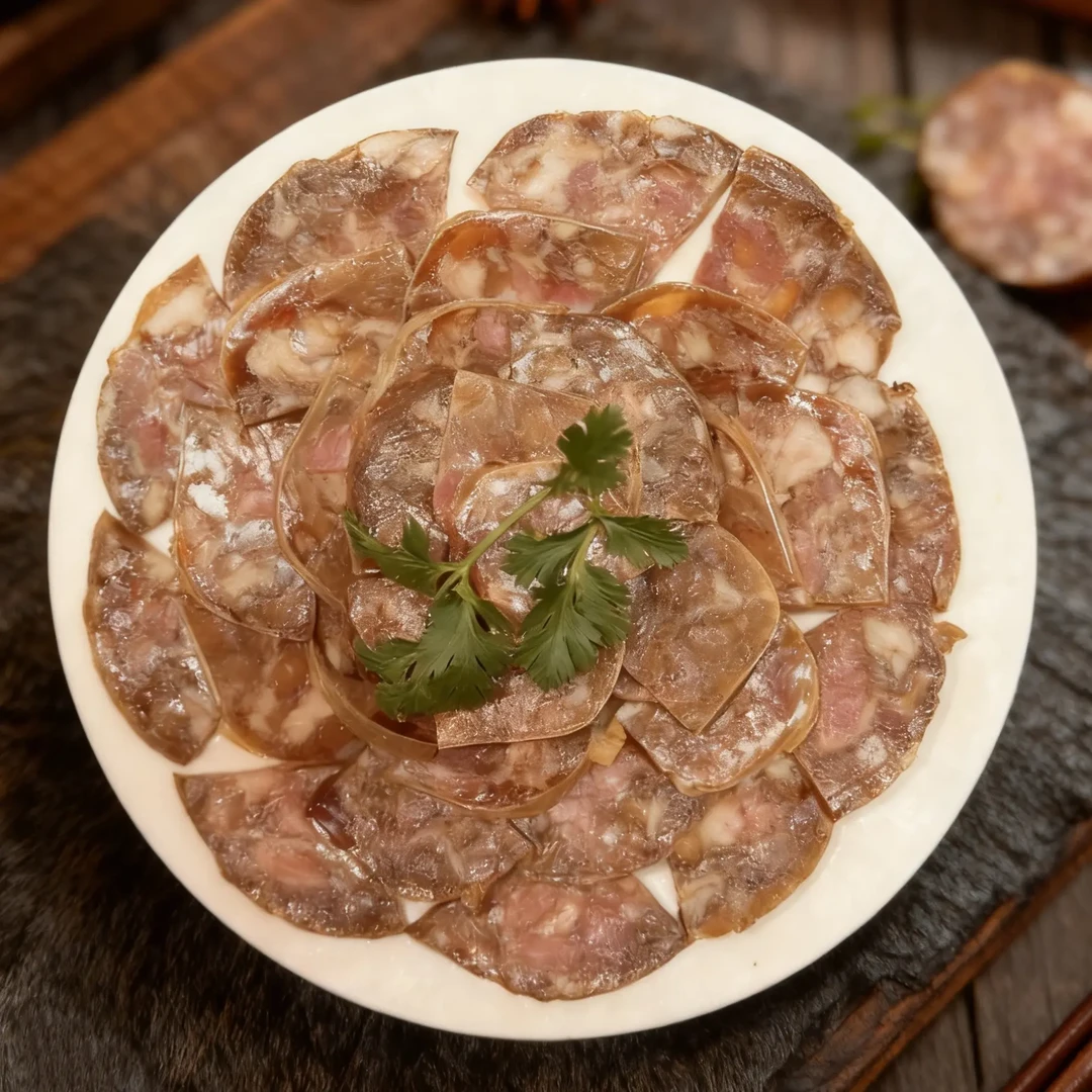 莱芜正宗特色灌肚肉，传统老工艺手工制作开袋即食下酒菜