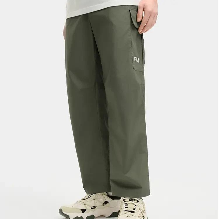 Fila/斐乐男子夏【小狐狸联名工装】休闲户外舒适运动裤F11M529809F