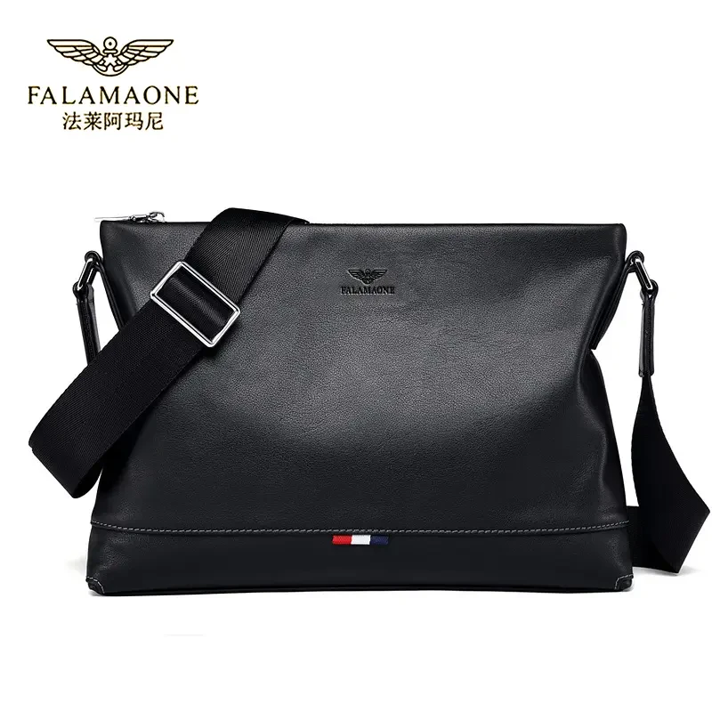 FALAMAONE/法莱阿玛尼包男新款时尚潮牌韩版多功能款斜挎包DJ101