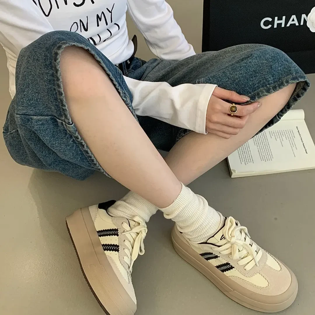 2026新款厚底鞋19-16 两色