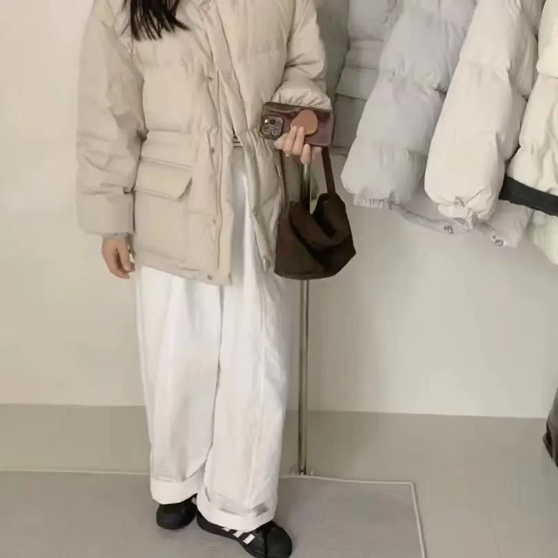 六六189定制立领宽松显瘦中长款