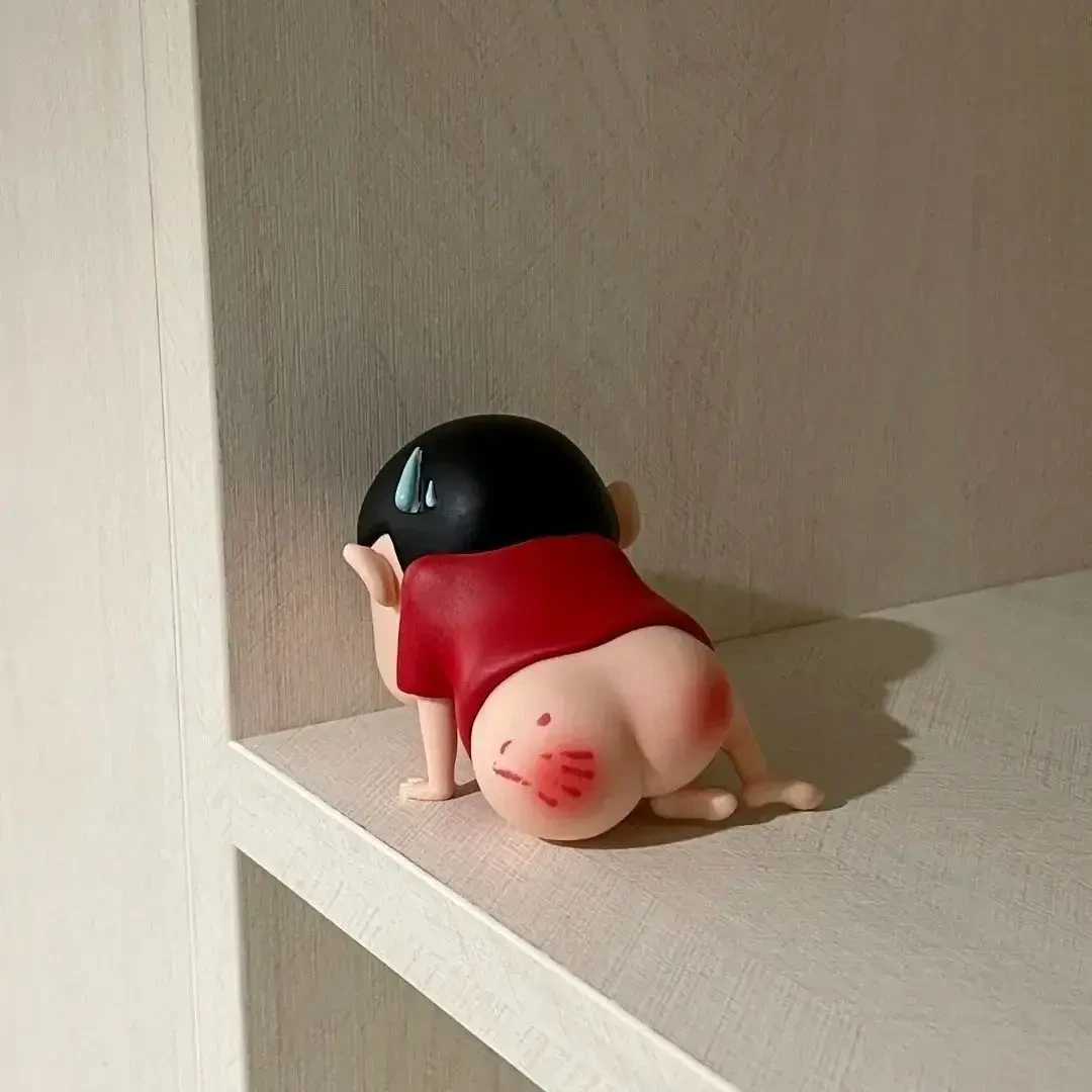 光pp小新emo新被美芽打肿了蜡笔小新可爱礼物家居桌面车载摆件