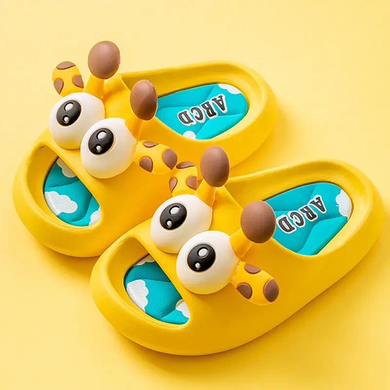 儿童拖鞋男2025新款外穿夏季防滑家居室内宝宝小男孩子女童凉拖鞋