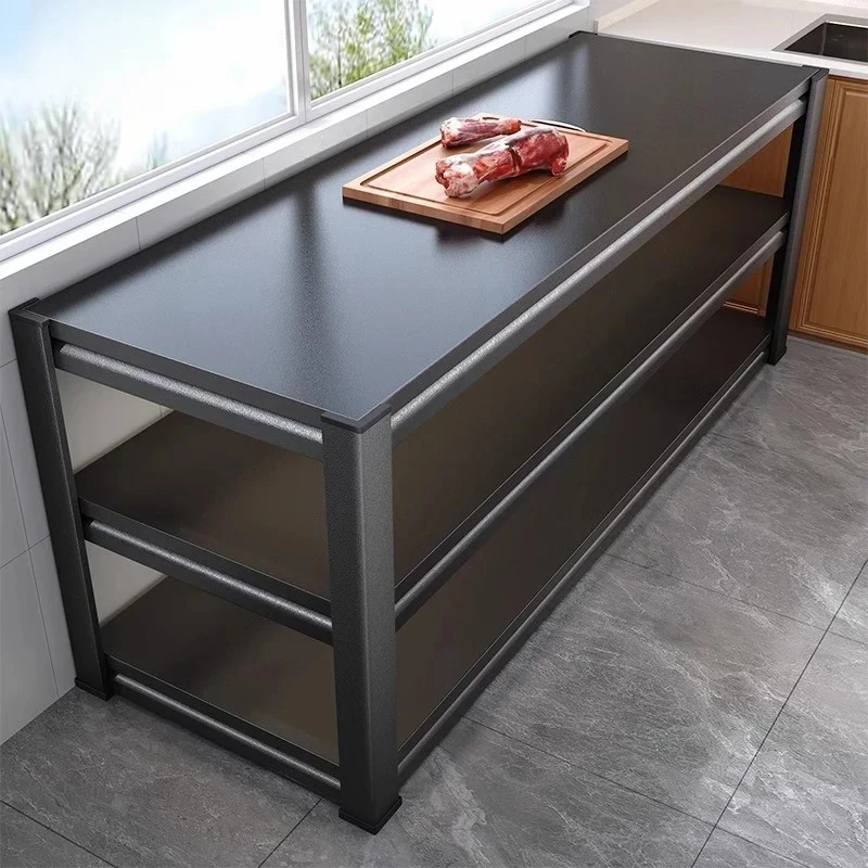 【二手价】厨房置物架落地多层收纳架货架家用工作台多功能储物架子