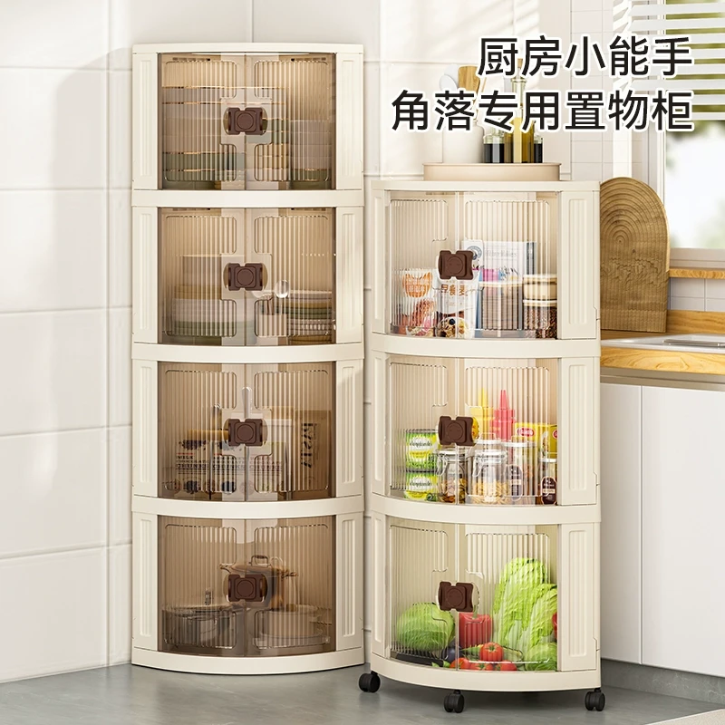 角柜落地墙角置物架客厅拐角收纳架三角形书架卧室餐厅角落转角柜