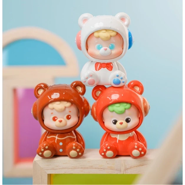 【新品拆盒】diudiu baby 你的小熊冬日系列迷你盲盒