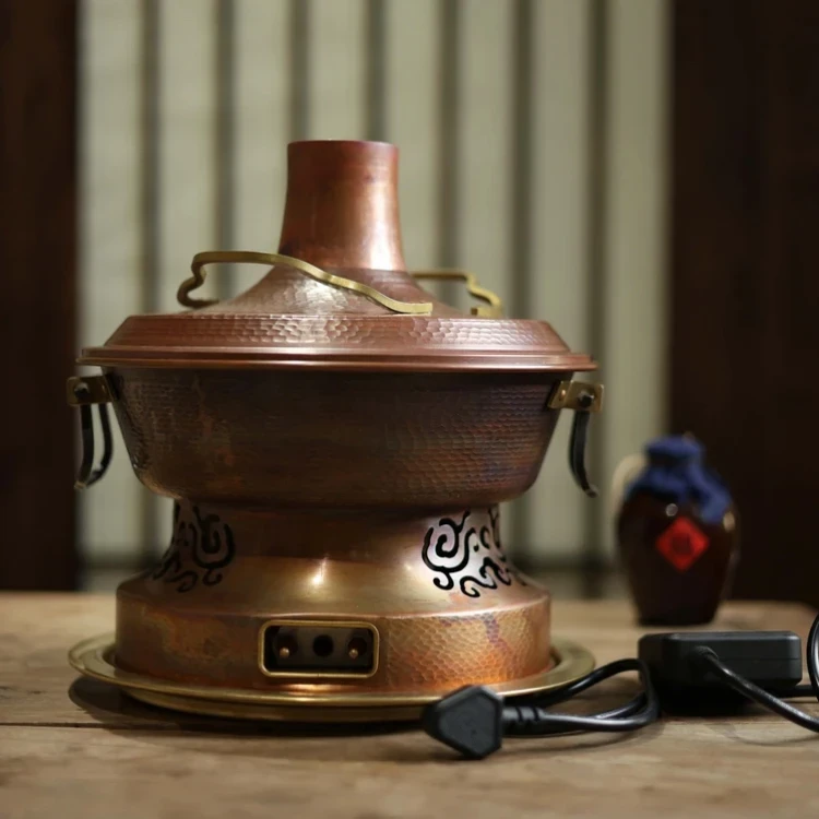 【福器】 电碳一体锅（春喜铜0316）