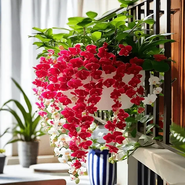 【垂丝石斛兰球】浓香型花卉四季开花耐寒植物栽培家庭盆栽四季开花