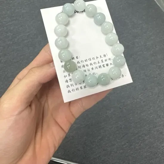 天然缅甸a货翡翠手串