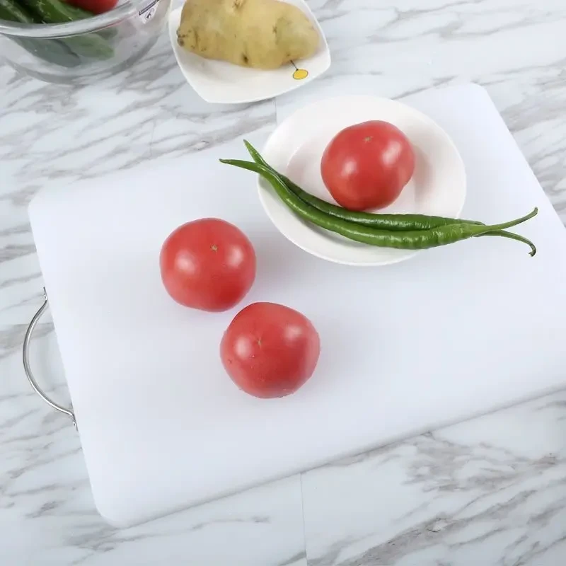 PE塑料菜板家用长方形切菜板面板酒店学校食堂砧板