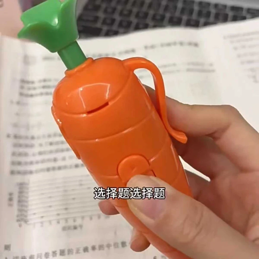 猫胡萝卜录音笔动漫周边可录音可发声圆珠笔创意文具公仔