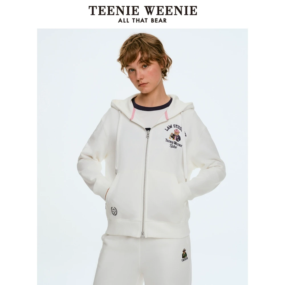 【达人专属】TeenieWeenie小熊卫衣25年欧若风拉链上衣TTMZ255203I