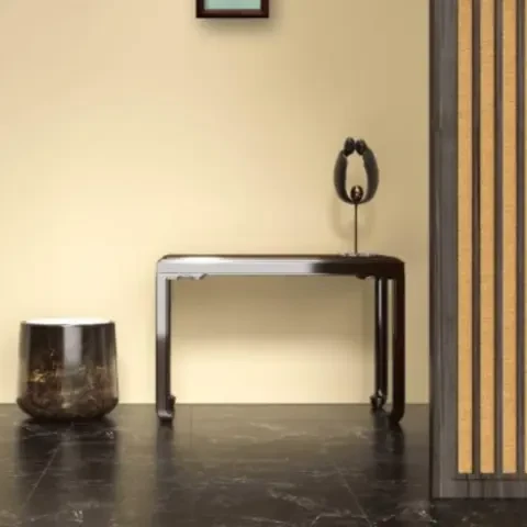 蜡染纸书法作品【有因有果】