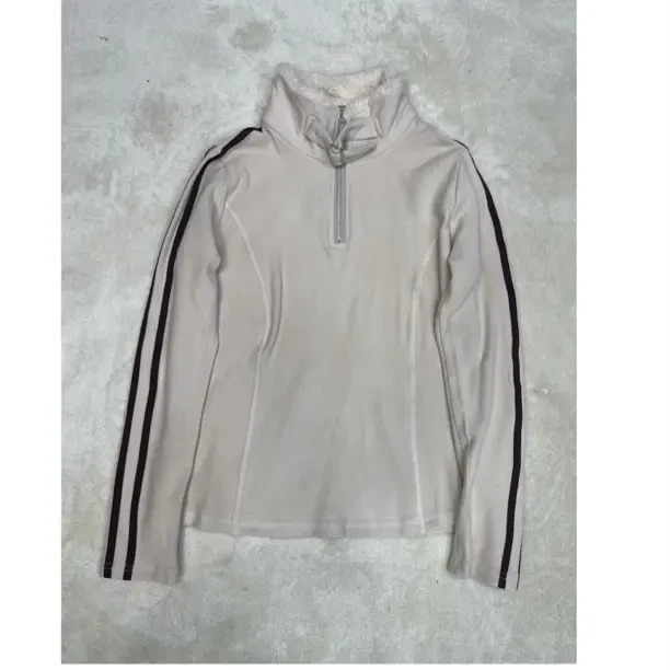 伊伊. （暖宝宝）宽松型默认厚度德绒套头保暖卫衣打底立领