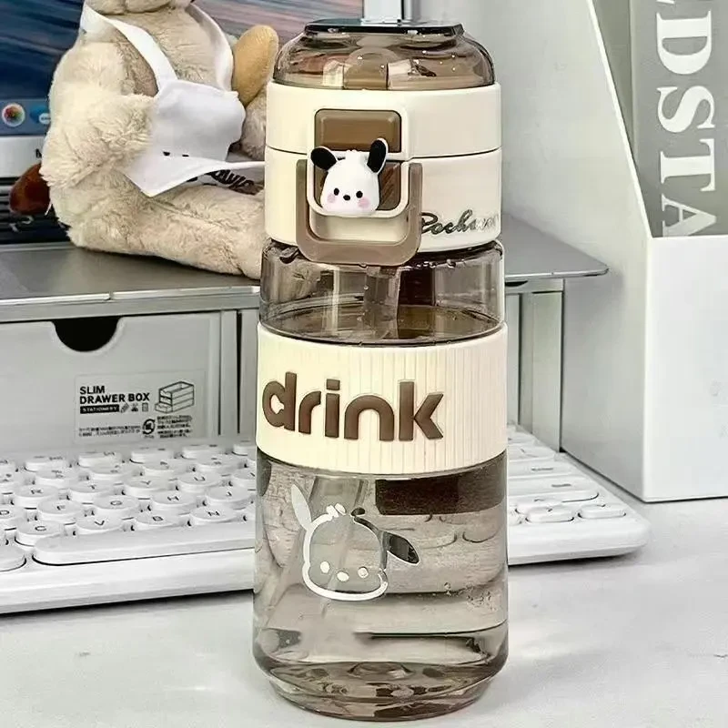 夏季新款双饮吸管塑料杯高颜值大容量男女户外运动水杯子双层防漏