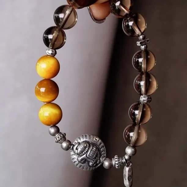 合成金属水晶手链 轻职风手饰配饰女镶嵌情侣首饰女王手工百搭