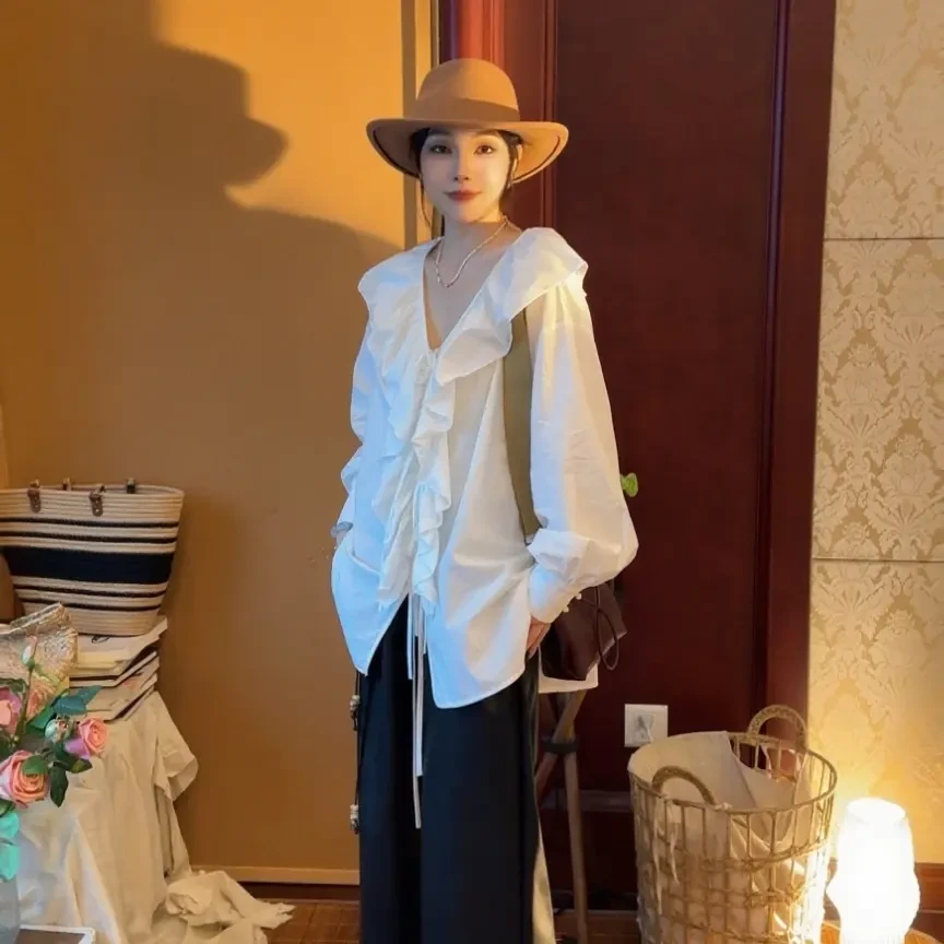 复愫街  简约复古百搭小皮裤