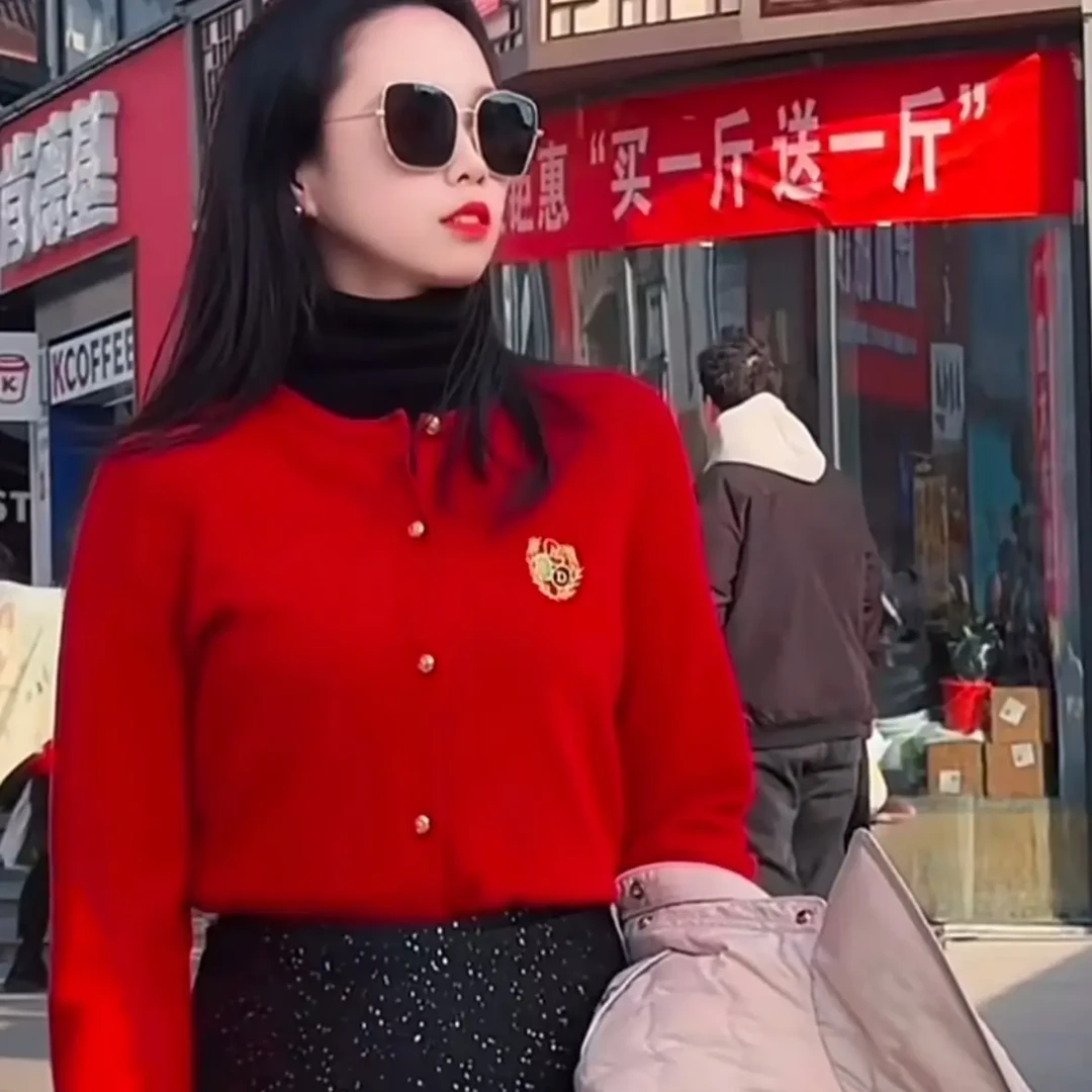 新年红开衫，超值500
