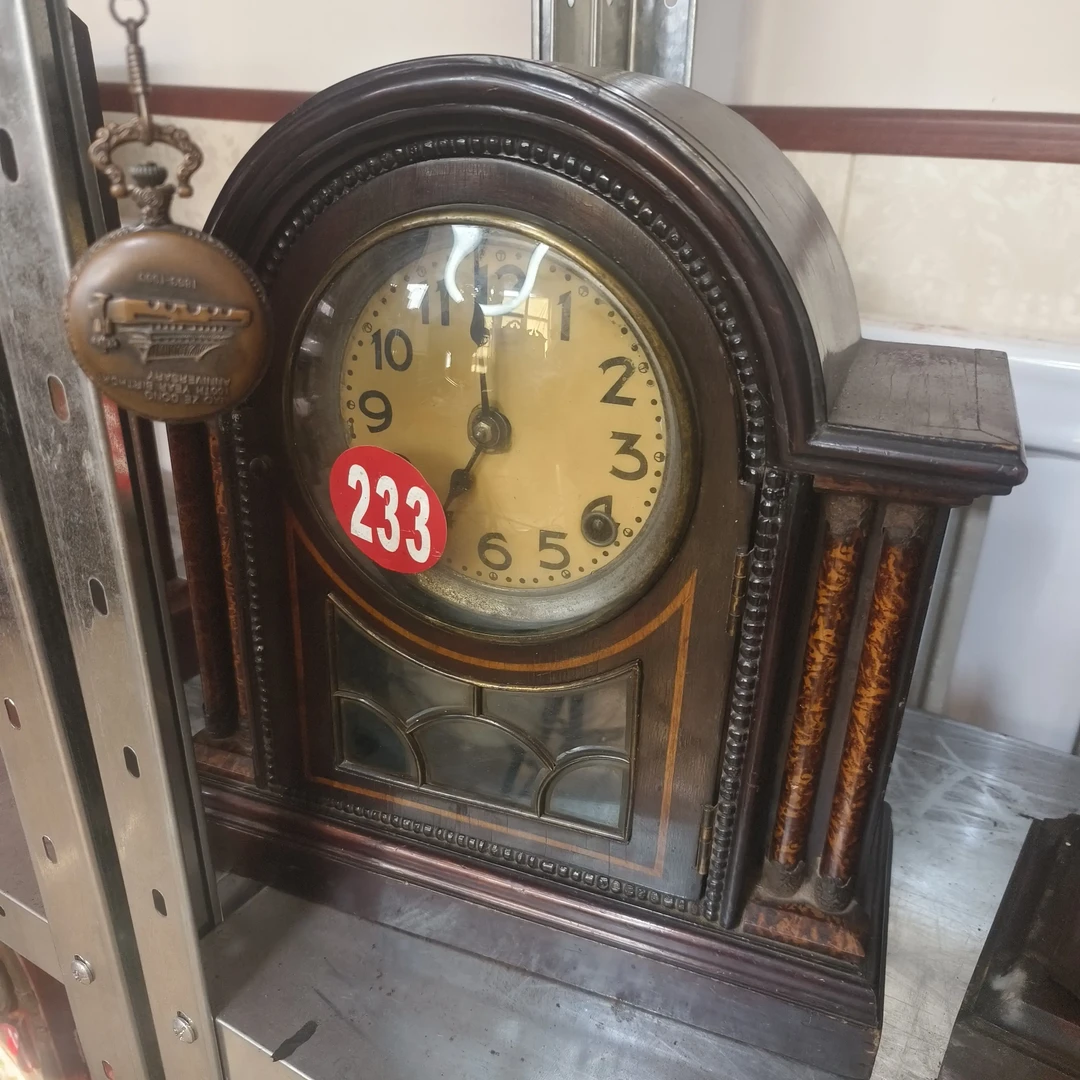 复古怀旧风格客厅家用创意静音摆钟台钟摆件