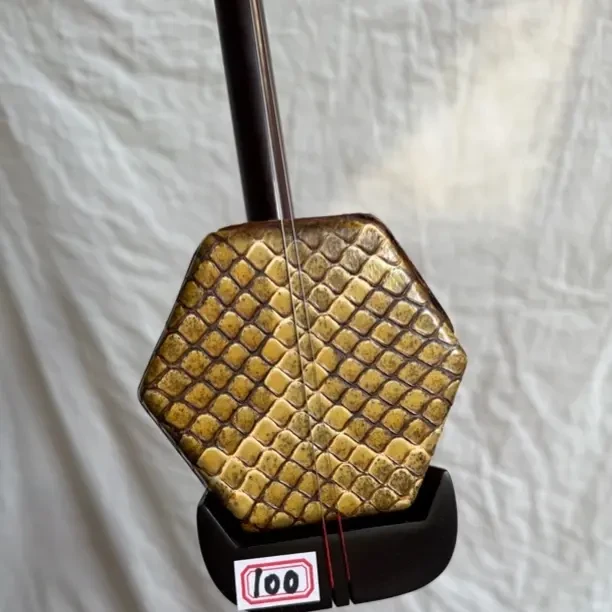 黄金皮整筒老红木二胡