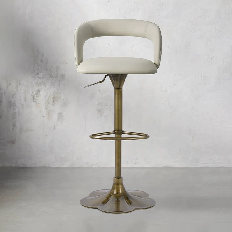 和顿吧台椅家用吧台凳高脚椅升降椅子轻奢高级感吧椅酒吧椅7559