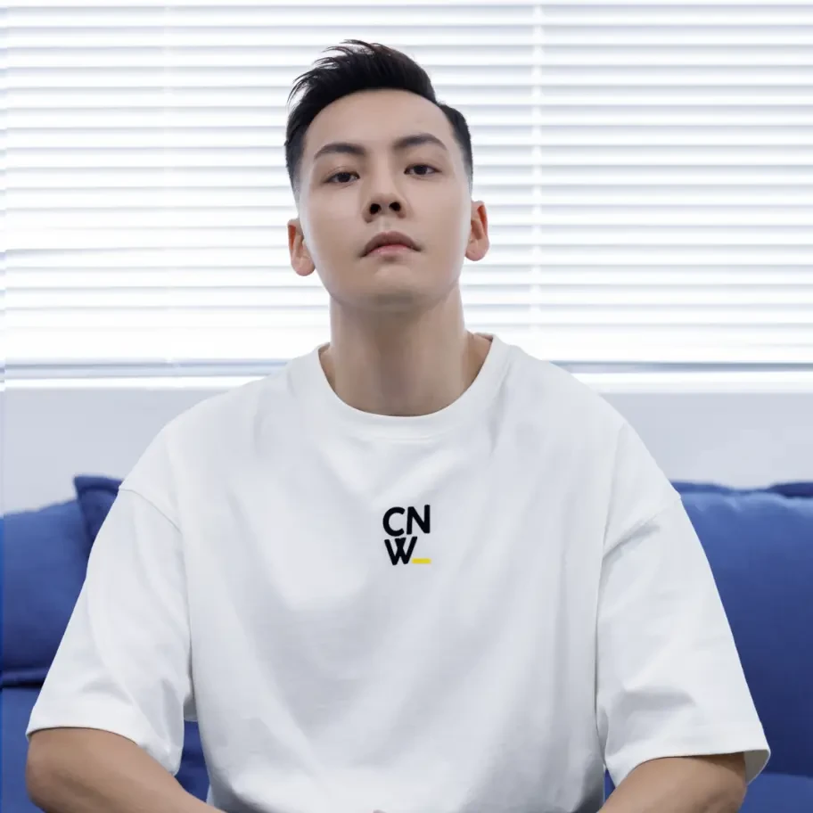 CANOTWAIT陈伟霆复刻T经典纯色LOGO短袖春夏短袖欧若风男女同款