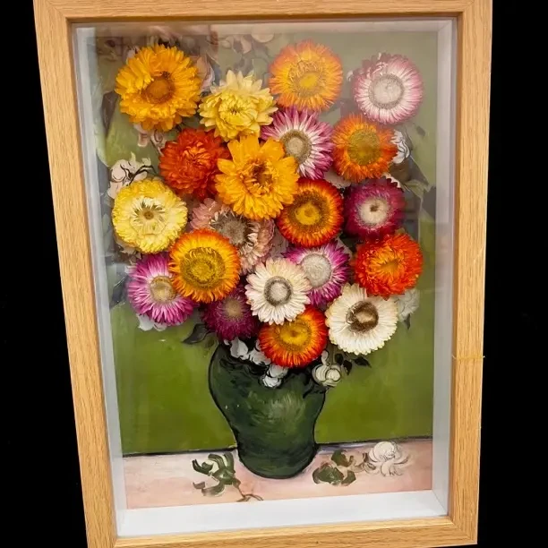 时尚简约客厅玄关永生花手工真花摆件装饰品