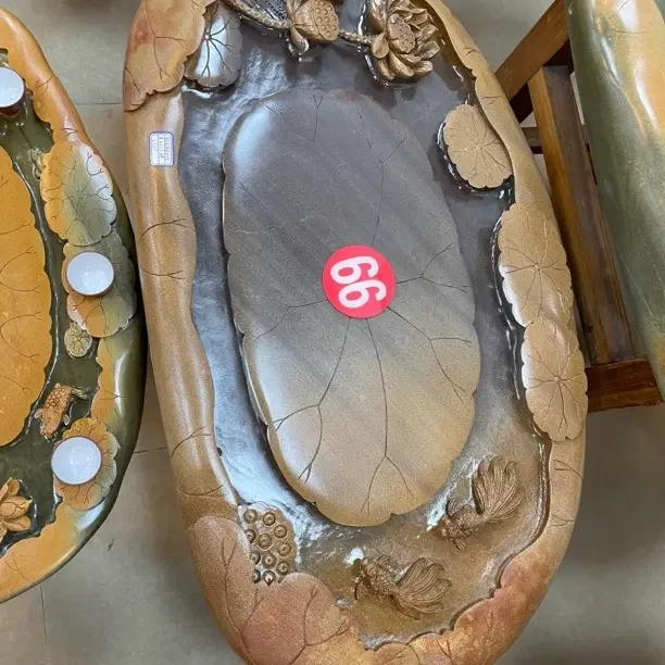 端砚石茶台，家居办公室一体创意新奇