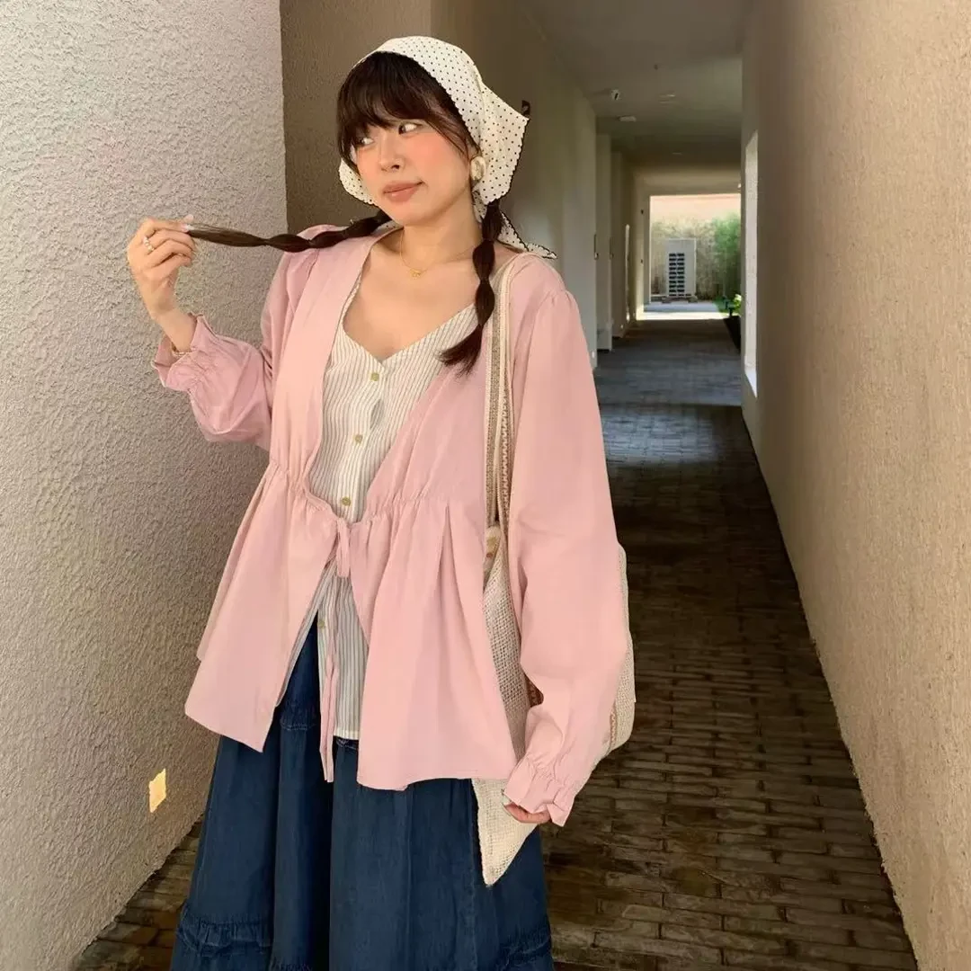米洛洛 韩系春季新款衬衫