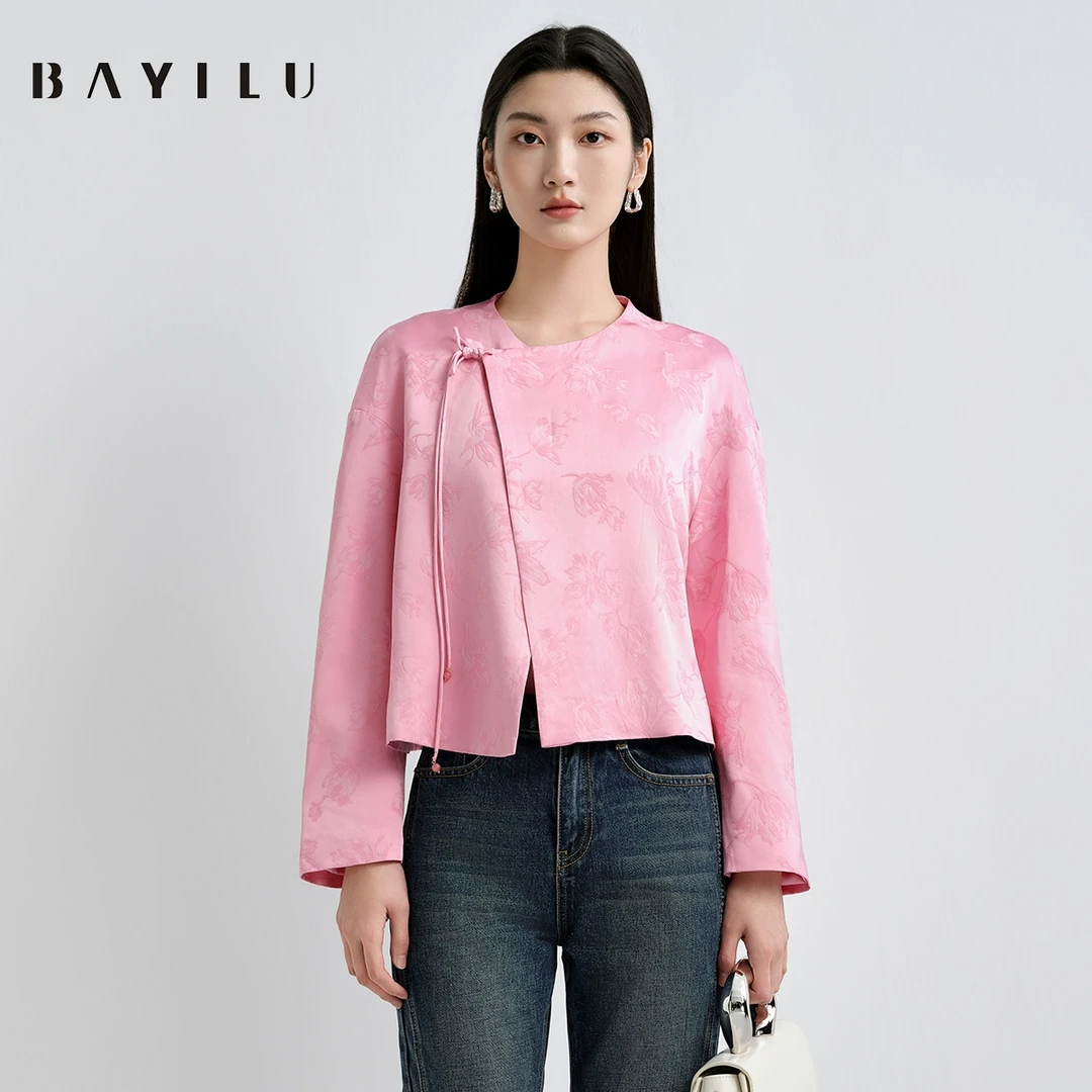 【女乔】芭依璐2025春季新款短外套时尚设计师91W5661