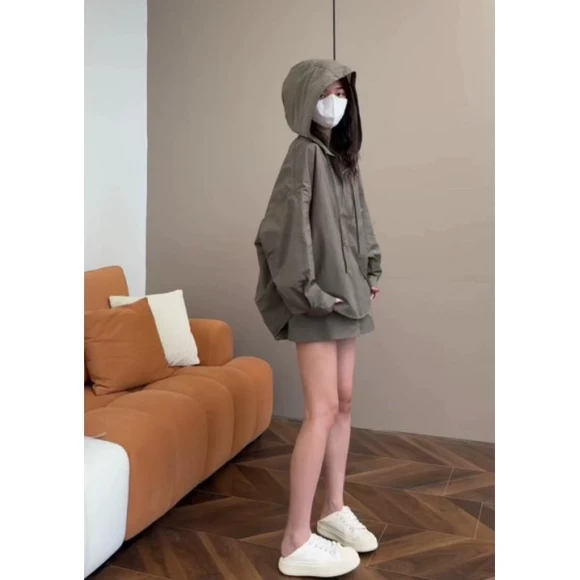 老钱风松弛感慵懒百搭休闲宽松独特设计套装轻薄两件套大码女装夏