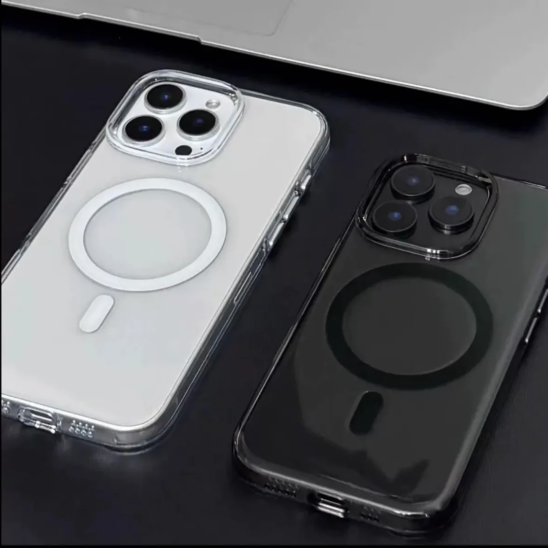 维洛S透明磁吸适用苹果手机壳