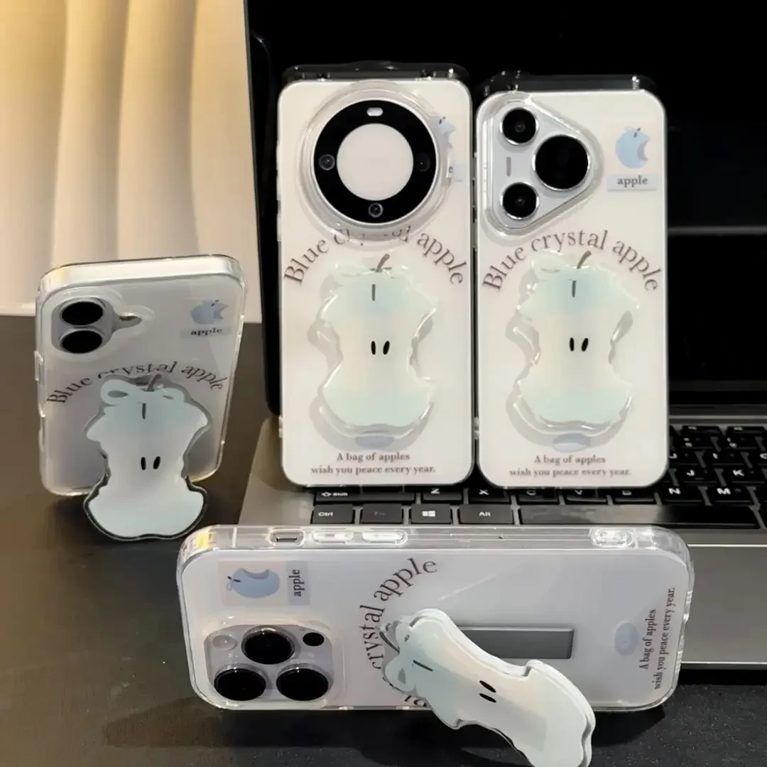 适用适用iPhone16pro青苹果核支架imd手机壳华为P70vivo小米15opp