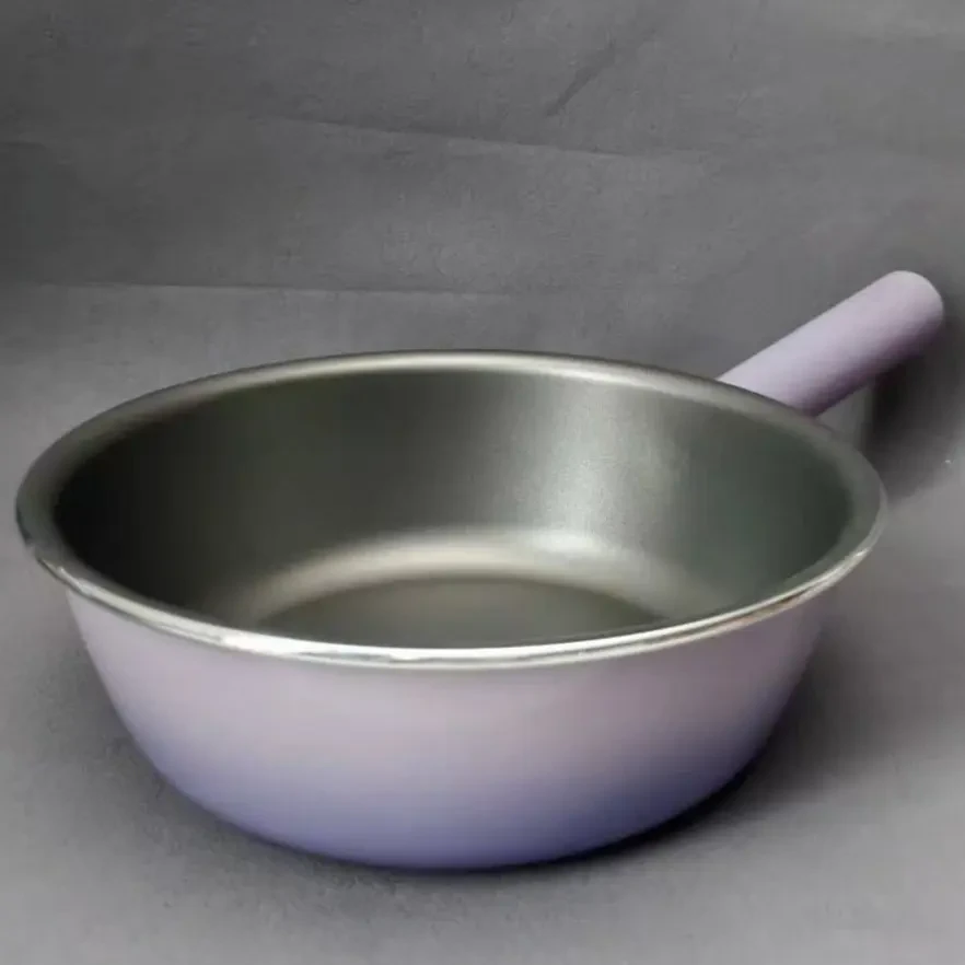 CAZIRO·韩国外贸原单20CM莫奈紫日本大金不粘超耐磨炒锅