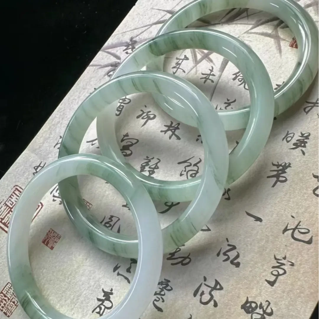 天山翠飘花手镯多样性发货编号193
