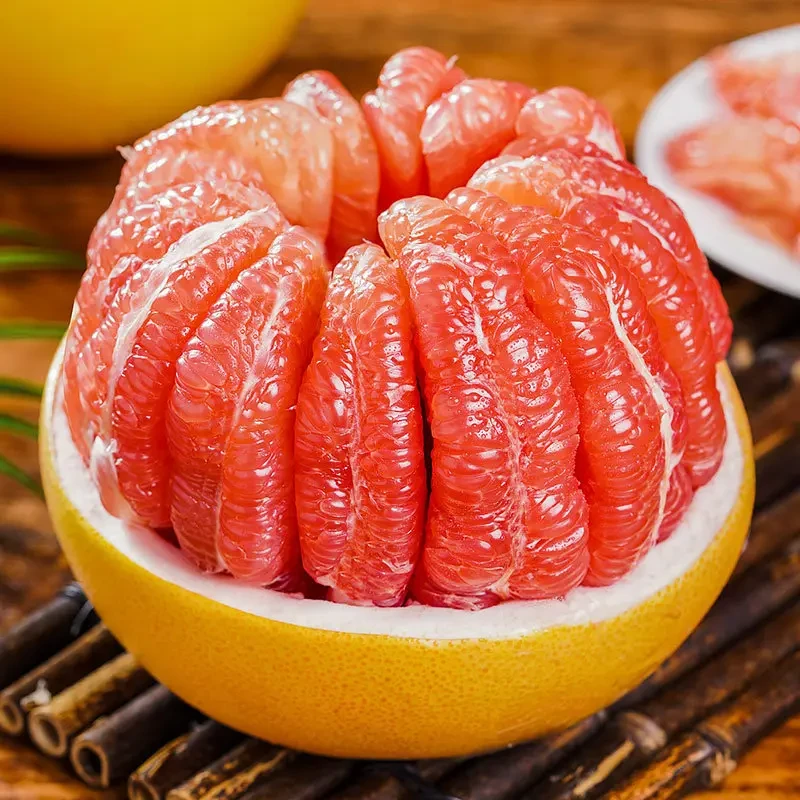 正宗头茬红心蜜柚现摘现发当季红柚新鲜水果薄皮肉厚大果非沙田柚